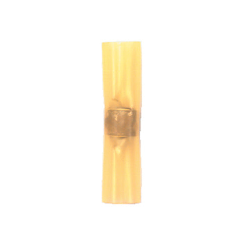 12-10 Gauge Button Connector Solder Shrink Yellow