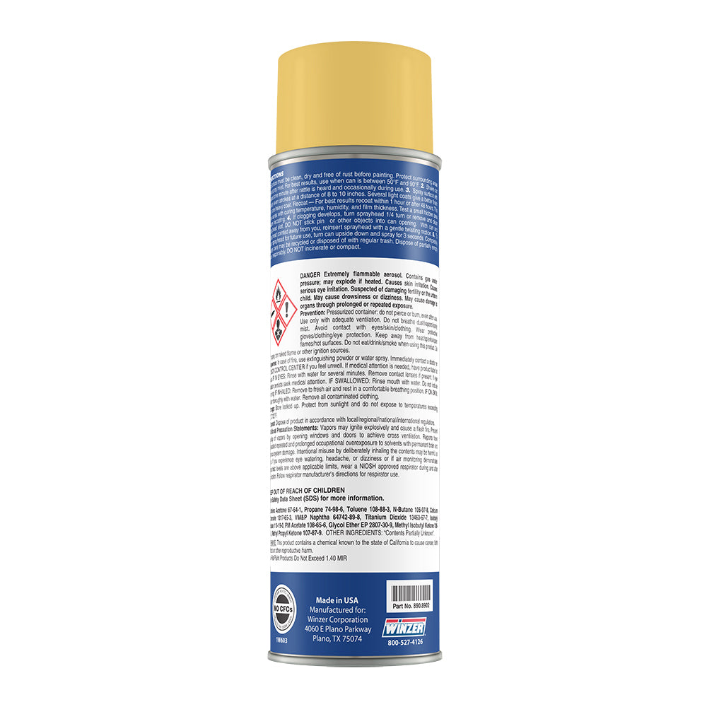 High Solids Flat Sand Dune Tan Spray Paint - 16 oz Net Wt