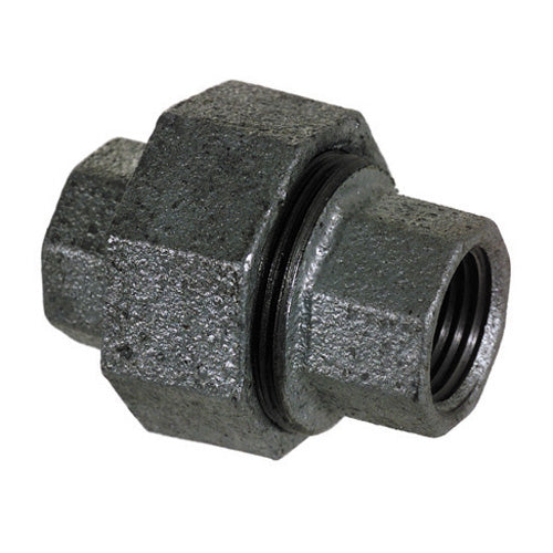 1 Inch Schedule 40 Malleable Iron Ground Joint Union Galvanized