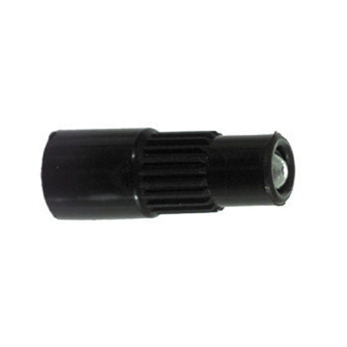 1-1/2" Tire Valve Stem Extension Black Plastic