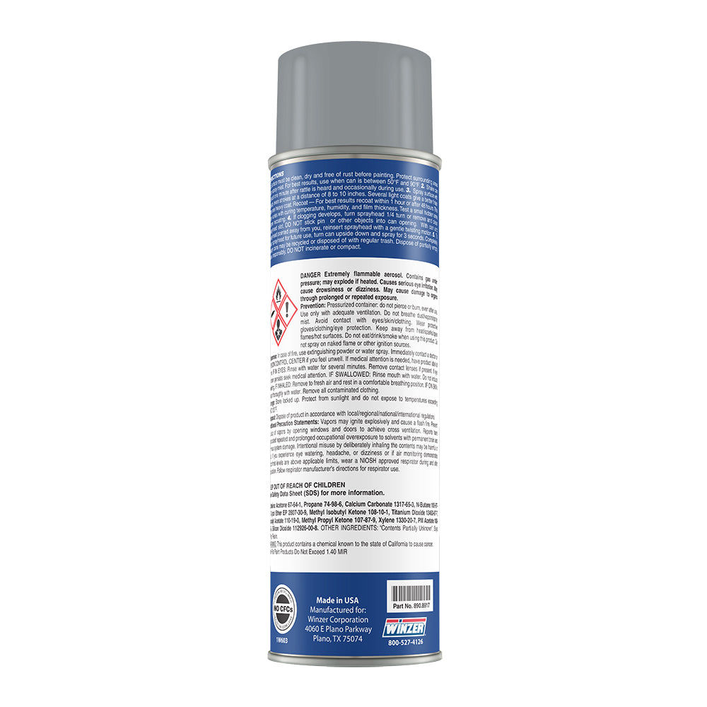 High Solids Gloss Lift Equipment Gray (Genie Lift) Spray Paint - 16 oz Net Wt