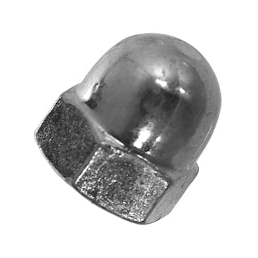 M5 x 1 Coarse Zinc Plated Class 6 Dome Nut