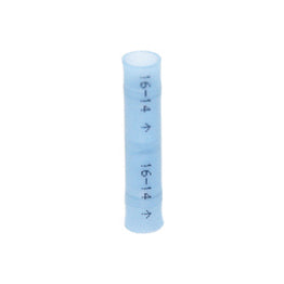 16-14 Gauge Seamless Button Connector Ultra-Tuff Nylon Insulated Blue