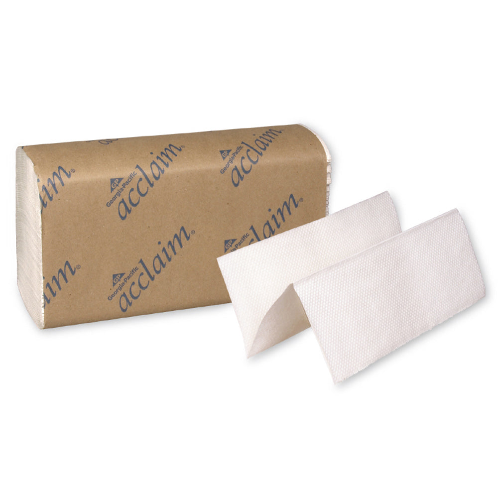 9-1/5 Inch x 9-2/5 Inch Acclaim Multifold Paper Towels Pack of 250 Sheets / 16 Packs Per Case