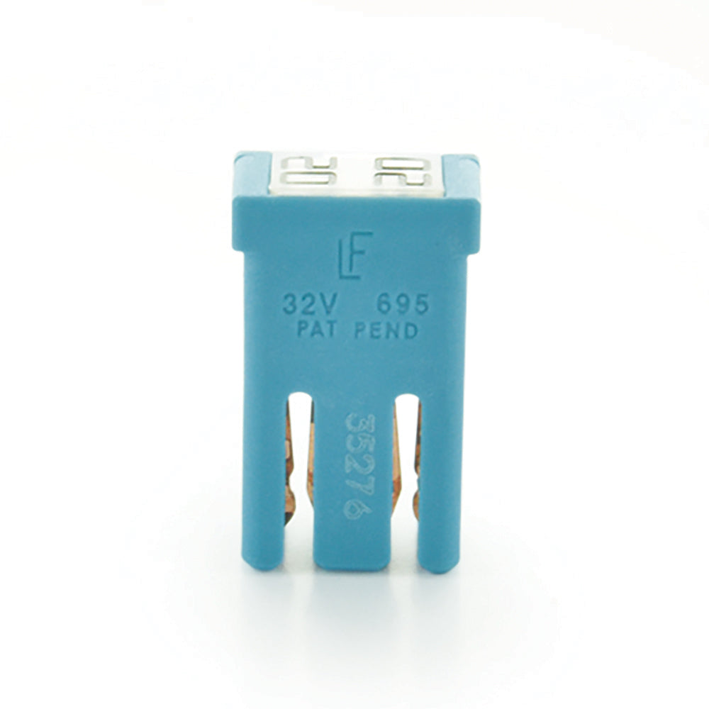 20 Amp Mcase+ 32 Volt Slotted Fuse - Blue