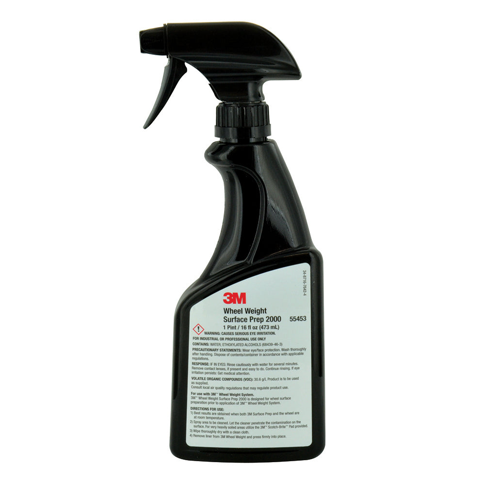3M 55453 Wheel Weight Prep Cleaner -016 oz