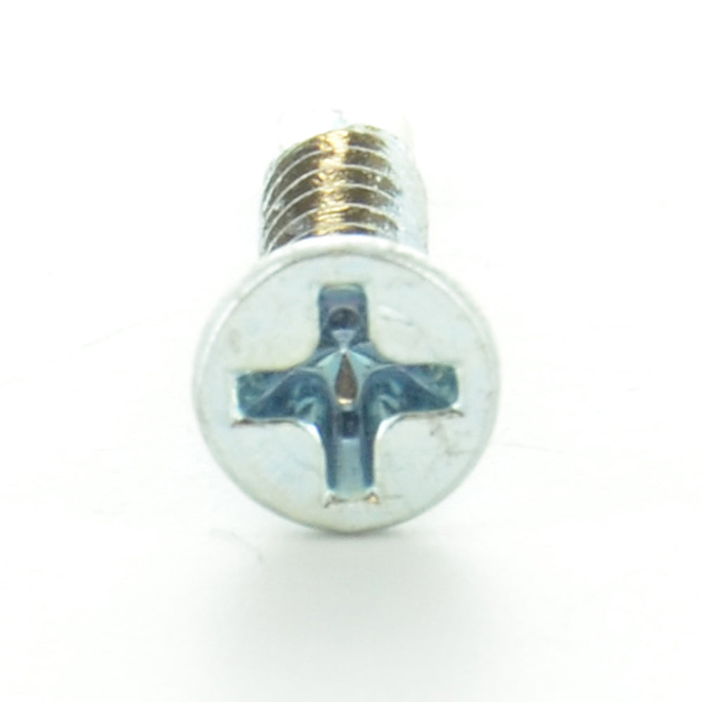 #10-16 x 3/4 Inch Zinc Plated Low Carbon Steel #2 Point Flat - Countersunk Head Self-Drilling Tek Screw