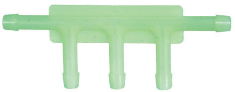 3/16 Inch Vacuum and Washer Hose 5 Way Connector White