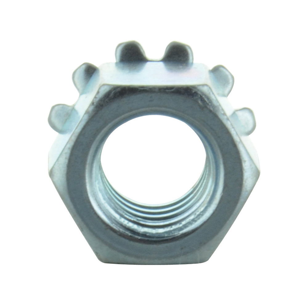 3/8-16 Coarse Zinc Grade 2 External Tooth Keps Lock Nut