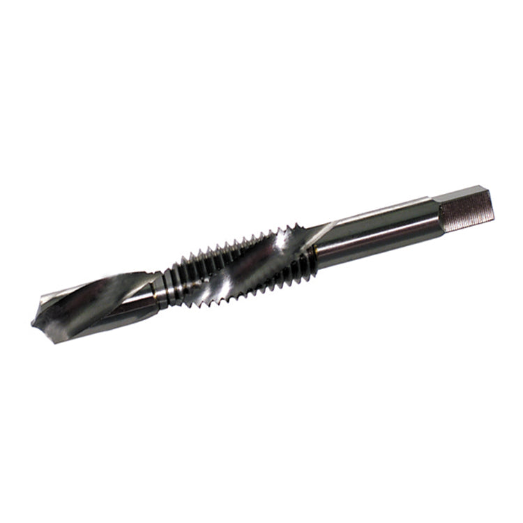 #6-32 Hex Shank 118 Degree Split Point Black and Gold Combination Drill and Tap