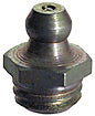 M10 x 1.50 Zinc Yellow Steel Straight Euro Hydraulic Grease Fitting