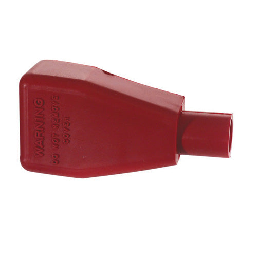 2-1 Awg Red Battery Cable Terminal Protector Straight Boot