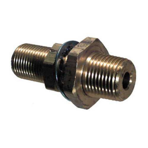 1/2 Inch x 1/4 Inch Brass Male Air Brake Coupling for Copper Tubing - Long