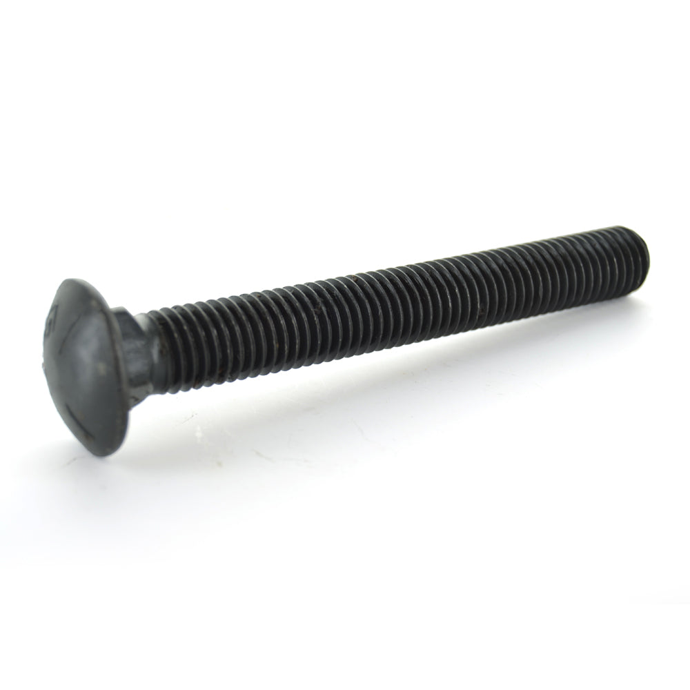 5/8-11 x 5 Inch Coarse Plain Grade 5 Round Head Carriage Bolt