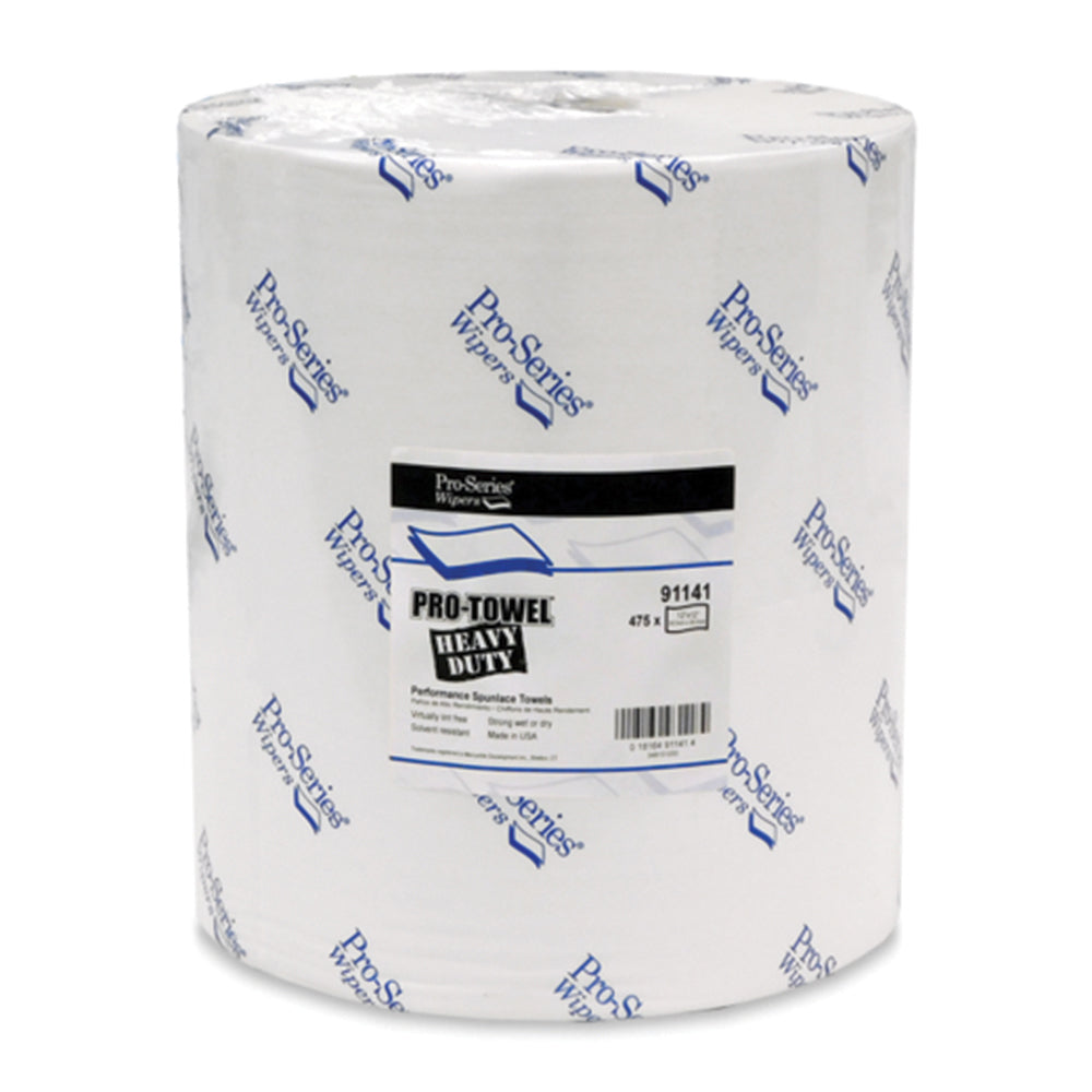 12" x 12" Kleenz Pro-Towel Heavy-Duty Jumbo Roll 500 Wipes Per Roll
