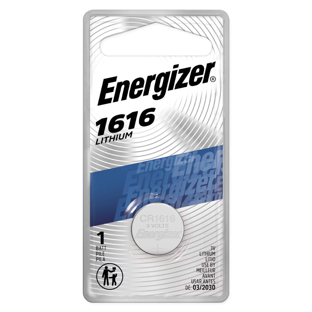 Energizer 3V CR1616 Lithium Battery Carded