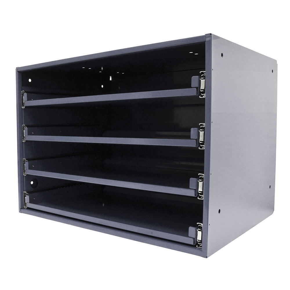4-Drawer Roller Bearing Rack - Gray