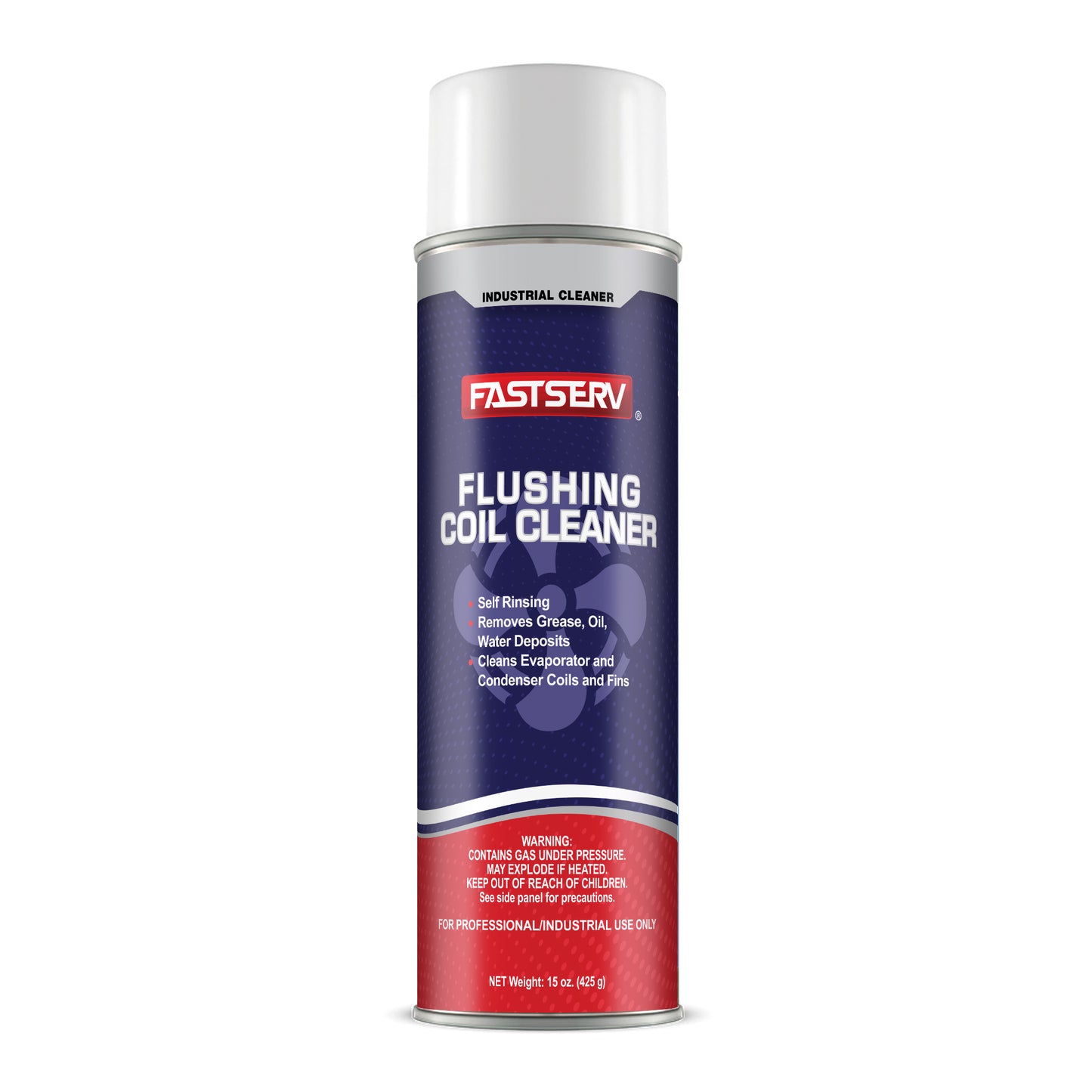 FastServ Flushing Condenser Coil Cleaner - 15 oz
