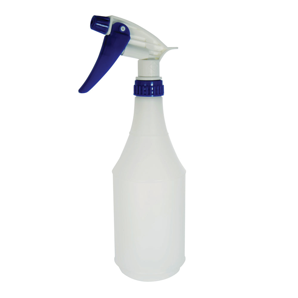 24 Fl oz Plastic Spray Bottle White With Blaster Trigger