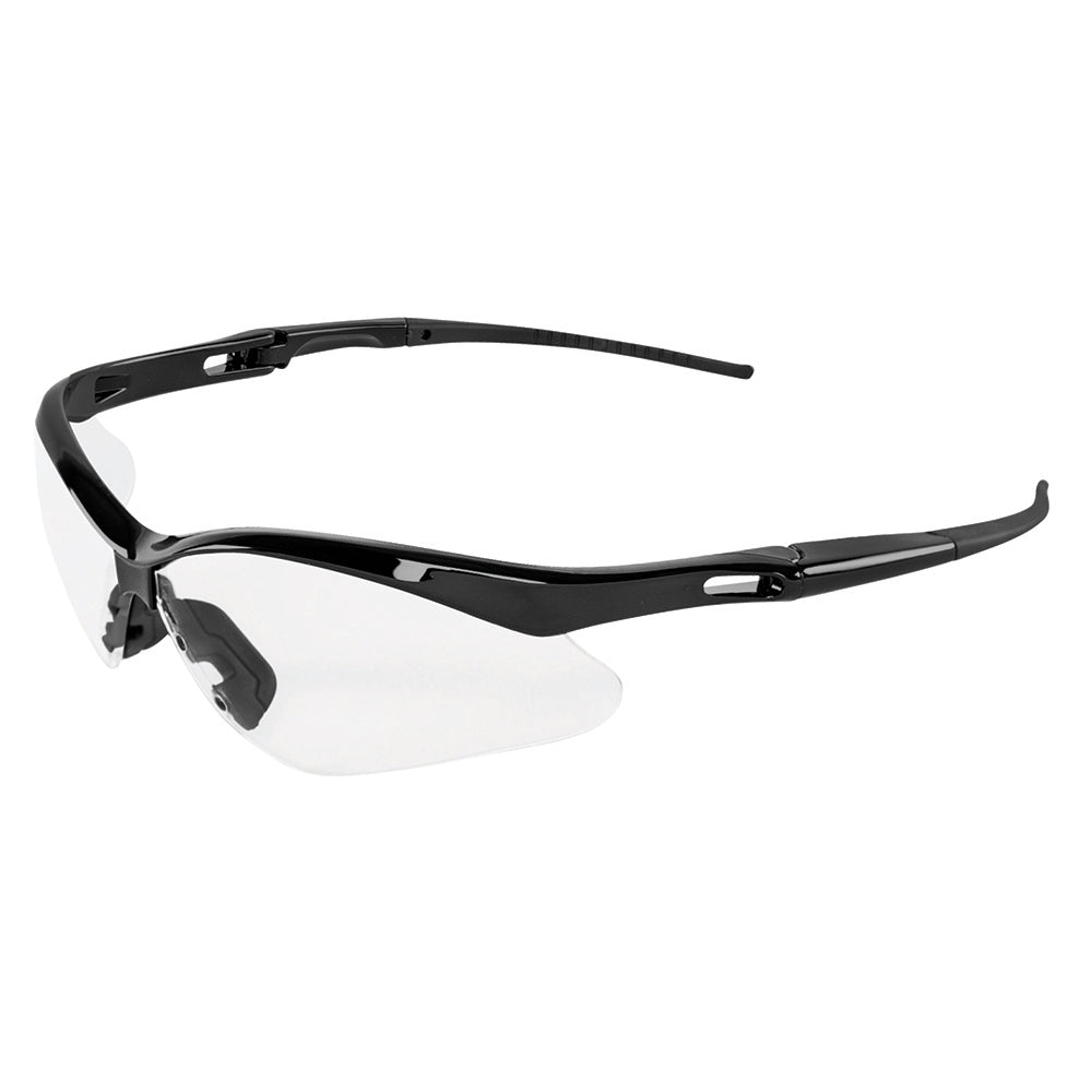 Spearfish Clear Anti-Fog Lens Shiny Black Frame Safety Glasses