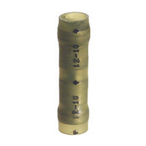 12-10 Gauge Button Connector Nylon Insulated Moisture Resistant Yellow