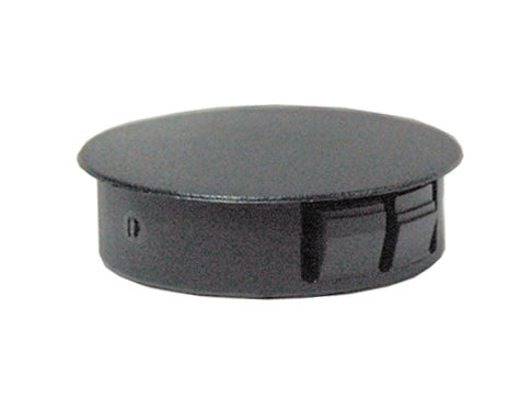 1-3/8 Inch x 1-1/2 Inch Black Polyethylene Flush Sheet Metal Hole Plug