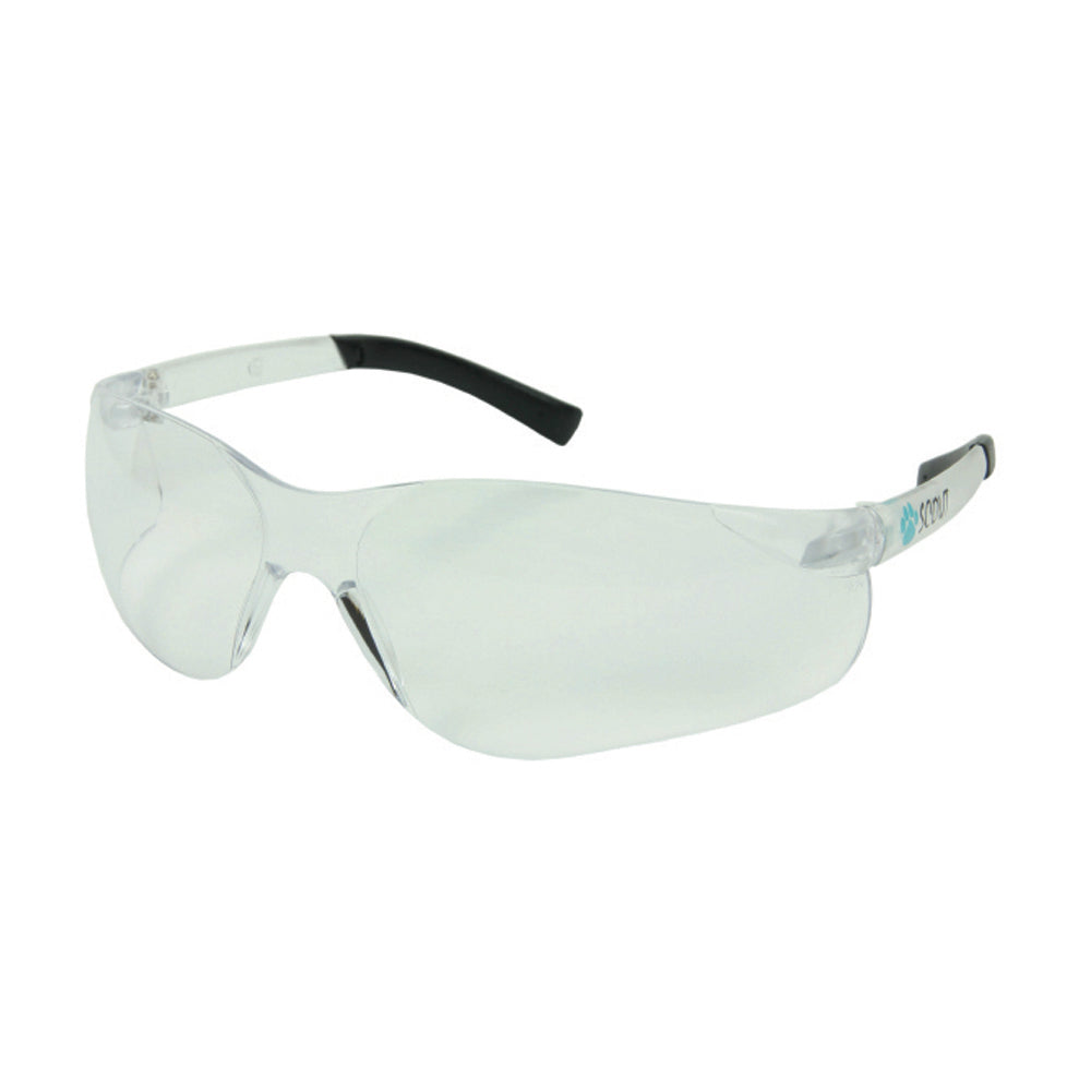 SCOUT SAFETY GLASSES CLEAR A/F