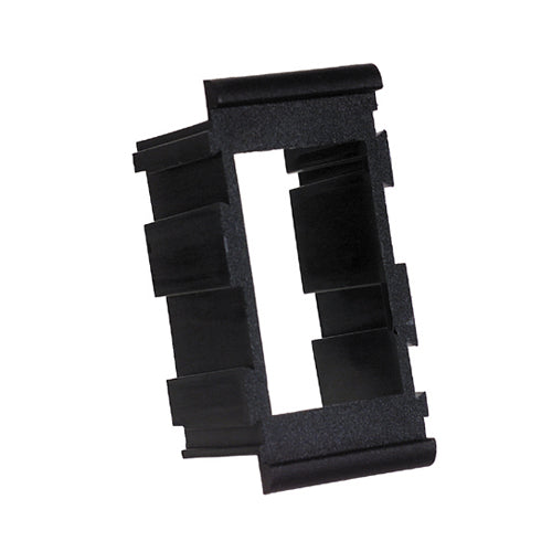 Non-Glare Matte Black Textured Rocker Switch Center Bezel