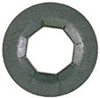 5/16 Inch Silver Metal Universal Push On Retainer