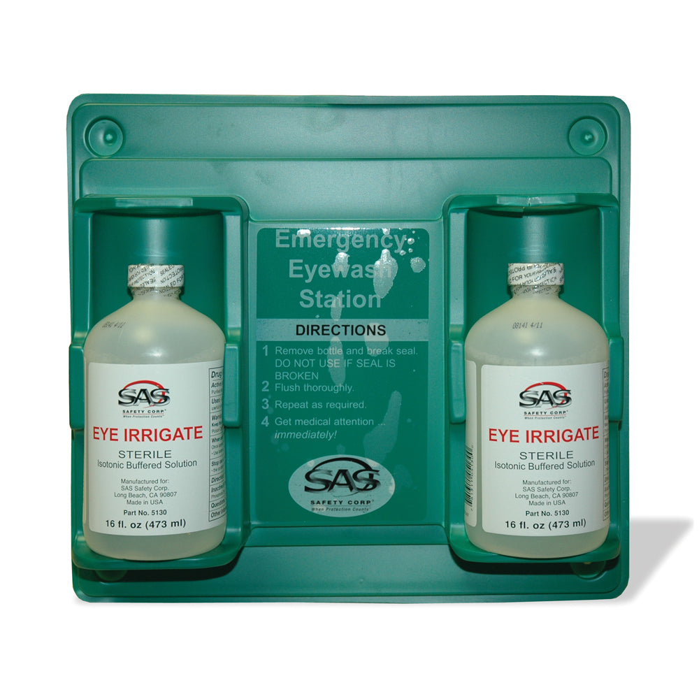 16 Oz Dual Eye Wash Station With