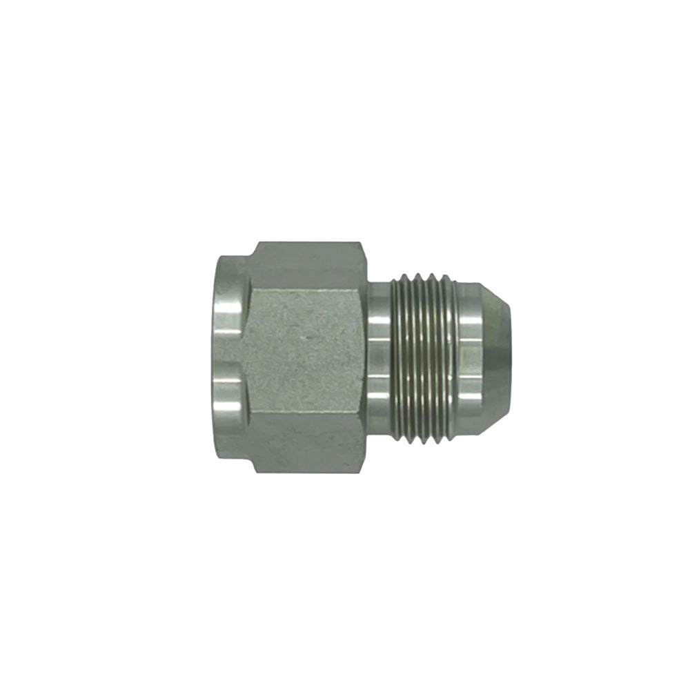 1 Inch x 5/8 Inch 4000 psi Zinc Plated Yellow Dichromate Carbon Steel Jic 37 Degree Adapter - Reducer