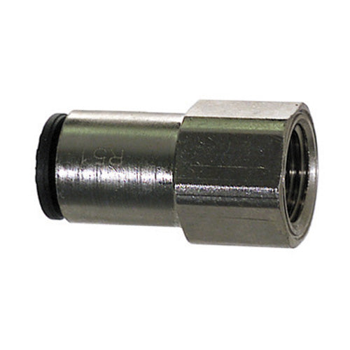 1/8 Inch x 1/8 Inch Fpt x Compression Nickel Plated Brass Tube Female Connector