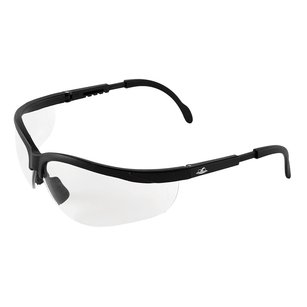 Picuda Clear Anti-Fog Lens- Matte Black Frame Safety Glasses
