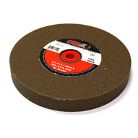 6 Inch x 3/4 Inch x 1 Inch 80 (Fine) Grit Brown Aluminum Oxide Type 1 Bench Grinding Wheel
