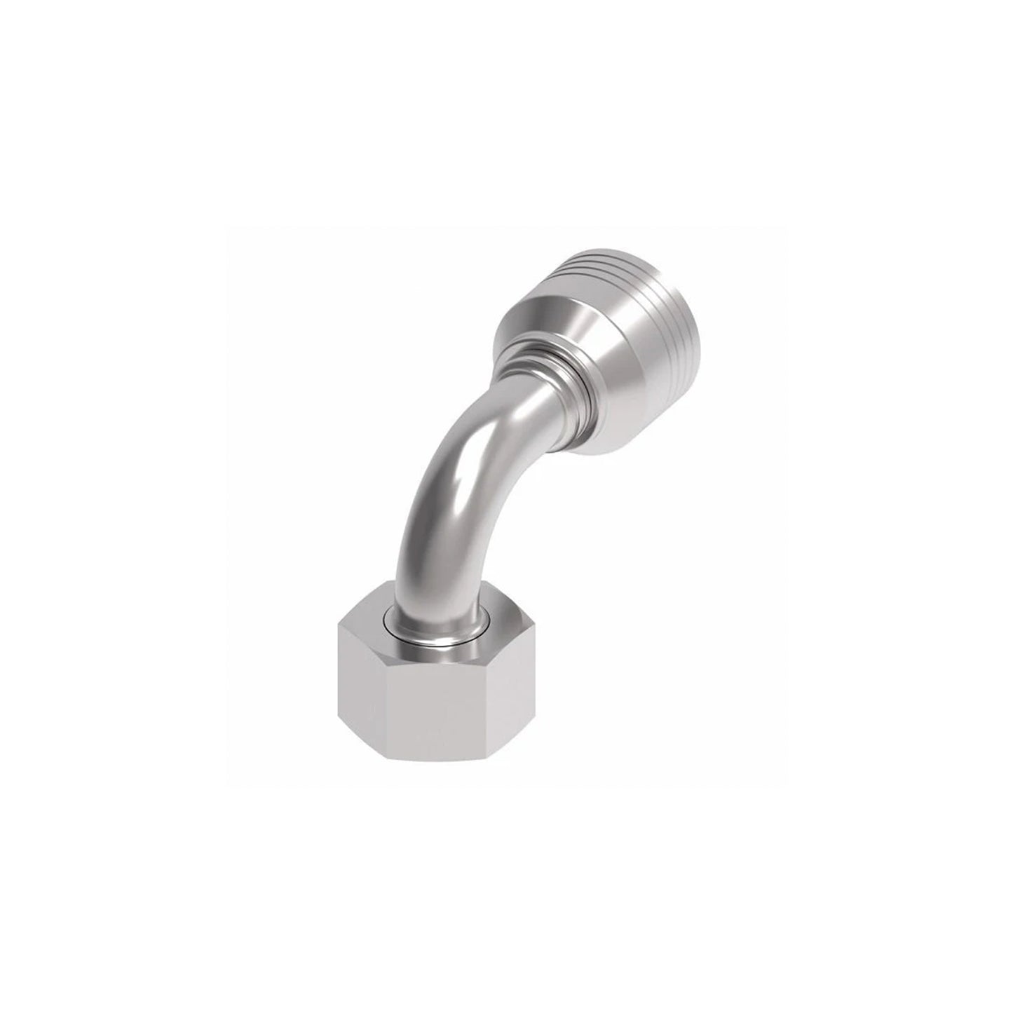 3/4 X M42-2.0 Female Swivel Din24 Heavy 90 Degree Elbow