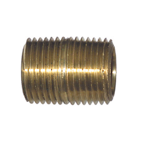 1-1/2 Inch Brass Pipe Close Nipple