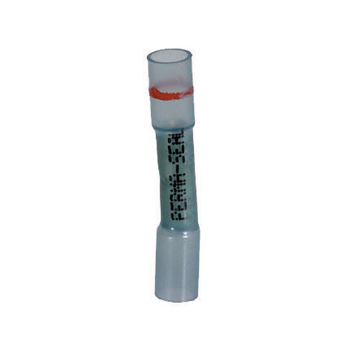 16-14 Gauge Step Down Button Connector Crimp Heat Shrink Insulated Blue