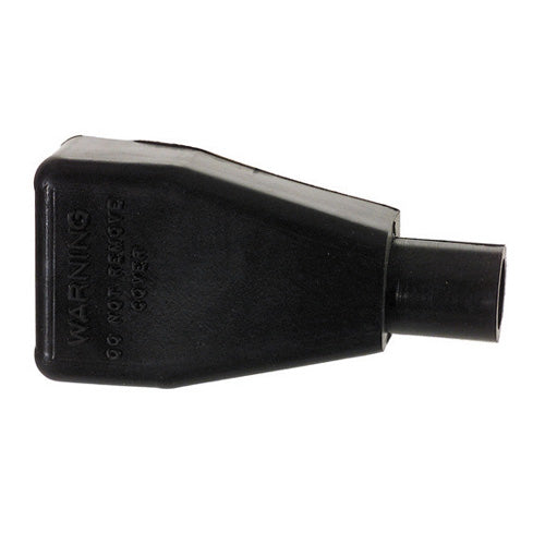 2-1 Awg Black Battery Cable Terminal Protector Straight Boot