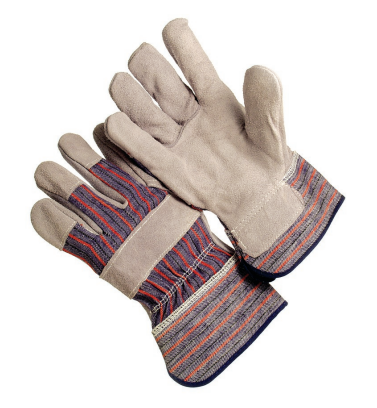 Large Cowhide Leather Heavy Duty Leather Palm Work Glove