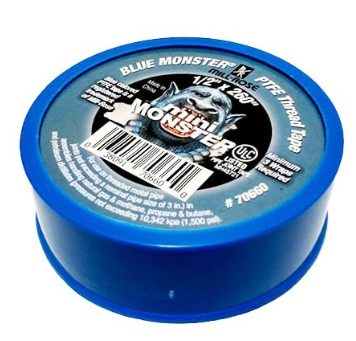 Blue Ptfe Pipe Thread Sealant Tape 3/4 Inch X 260 Inches