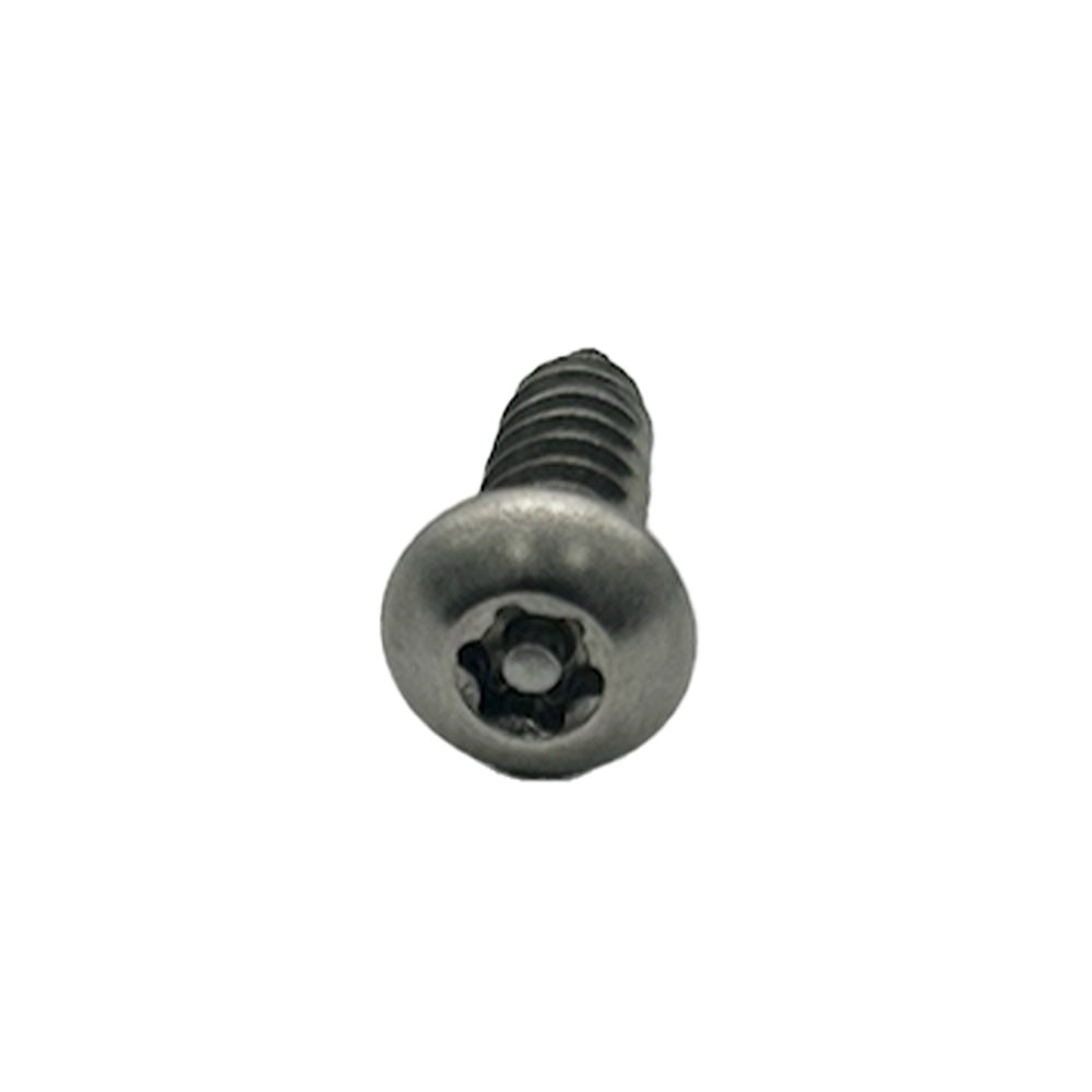 #14 x 3/4 Button Head Torx Pin-in Security Sheet Metal Screw Stainless Steel