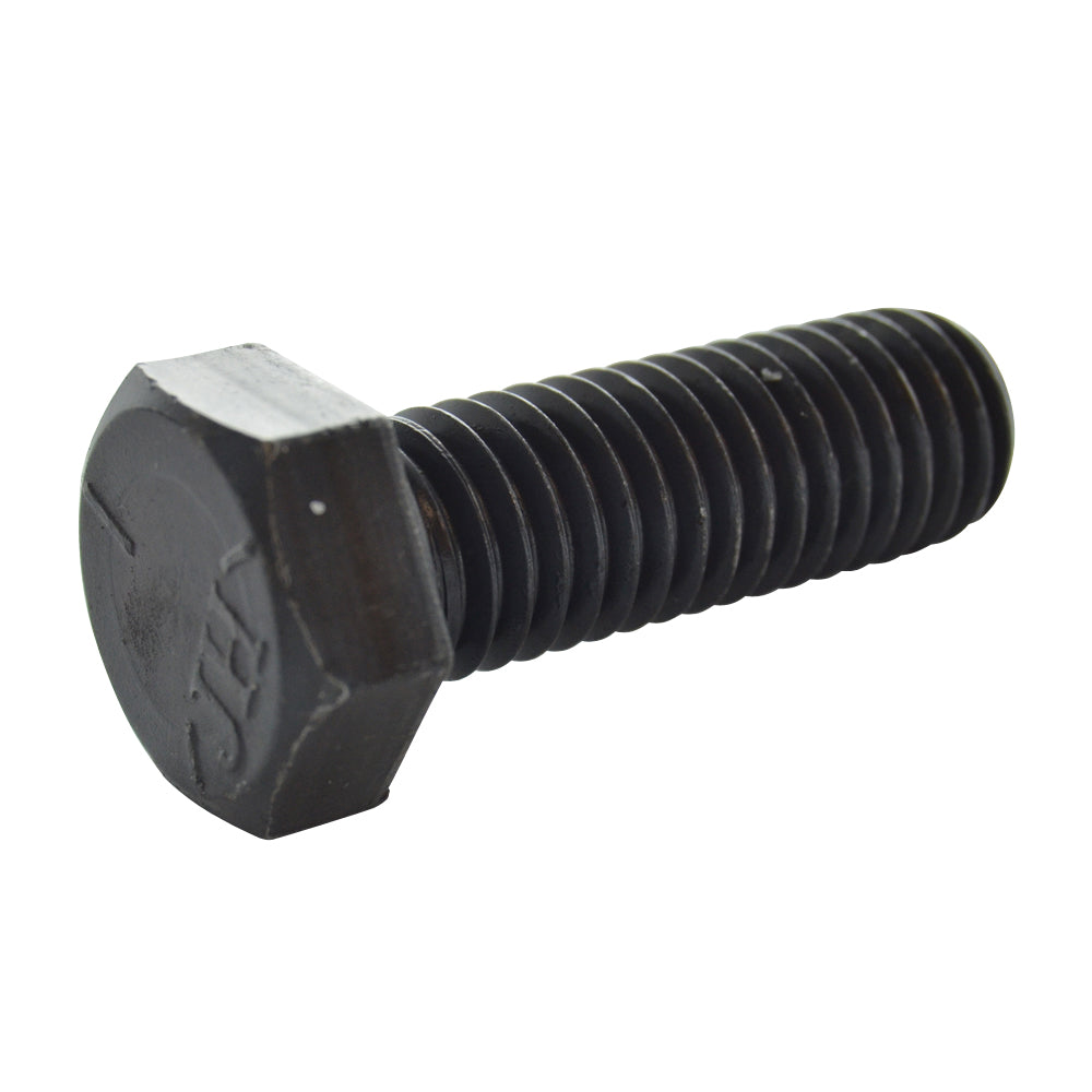 1/2-13 x 1-1/2 Inch Coarse Grade 5 Plain Medium Carbon Steel Hex Head Cap Screw