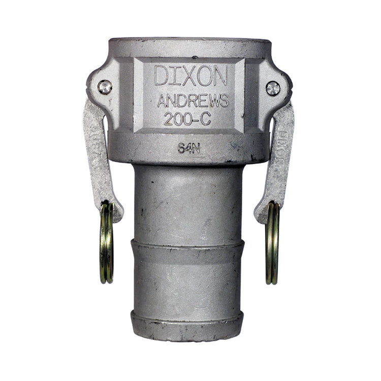 1 Inch Female Coupler x Hose Shank 316 Investment Cast Stainless Steel Type C Global Coupler