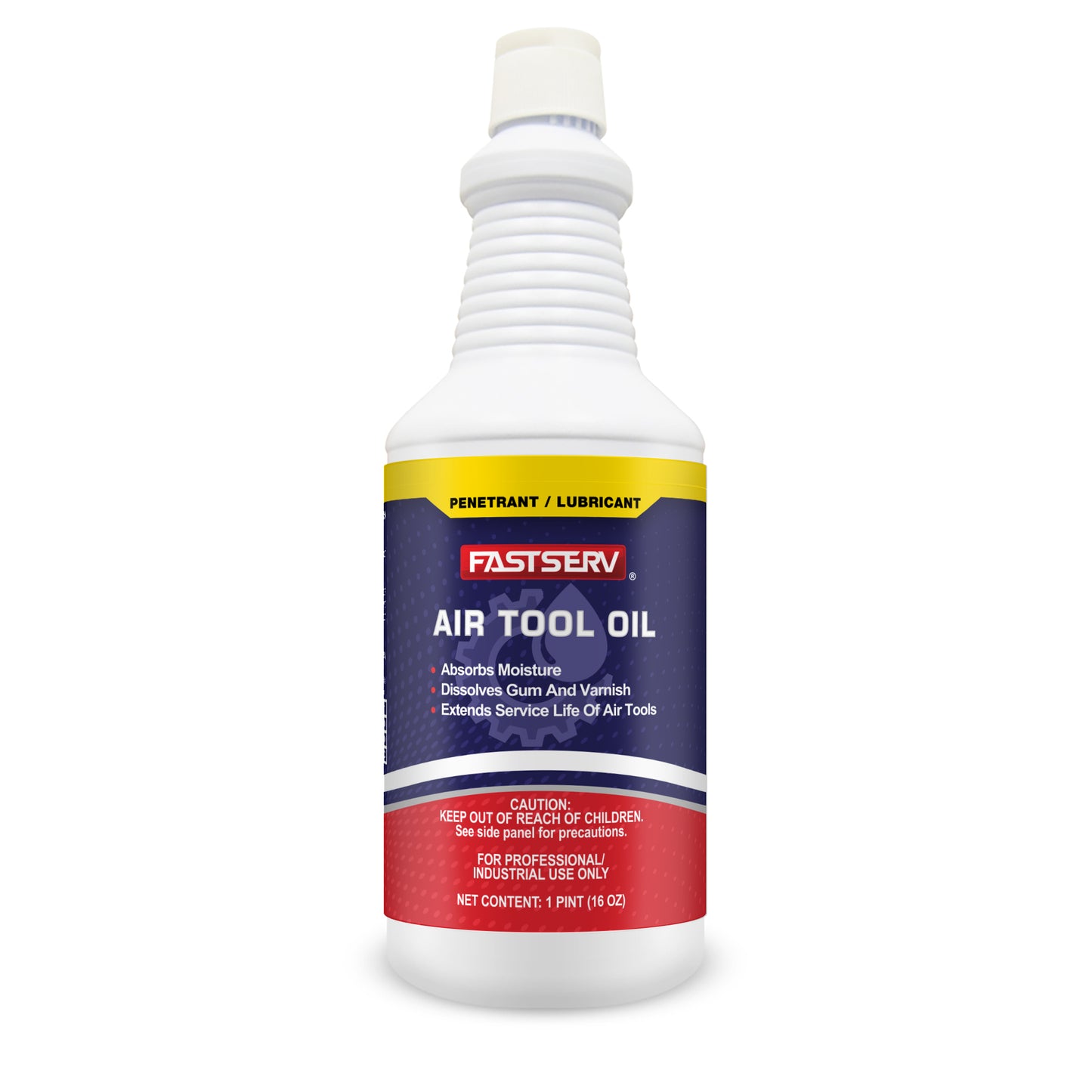 FastServ Professional-Strength Air Tool Lubricating Oil - 1 Pint Bottle