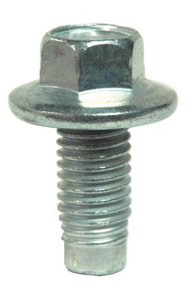 M12 x 1.75 x 15 mm Black Phosphate Steel Oil Drain Plug