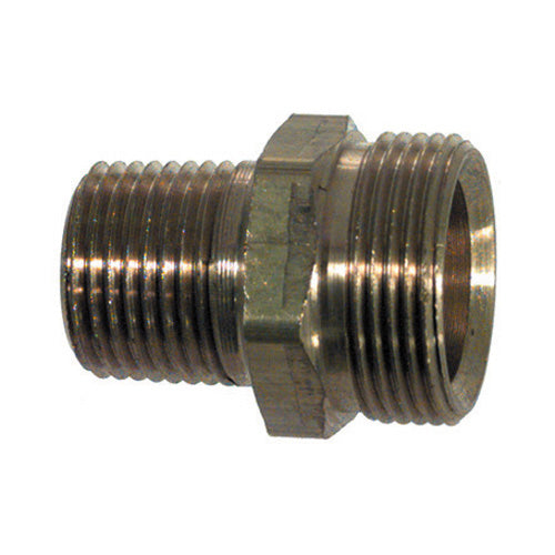 3/8 Inch x 3/8 Inch Brass Sleeve Type Adapter Air Brake Coupler