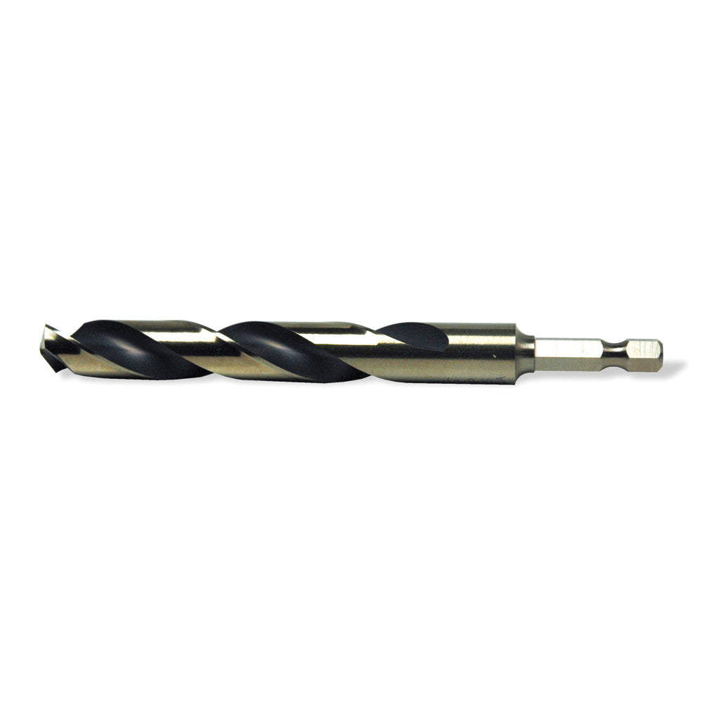 1/8 Inch x 3-1/2 Inch 135 Degree Split Point Gold High Molybdenum Tool Steel Mechanics Length Drill - Shop Pro