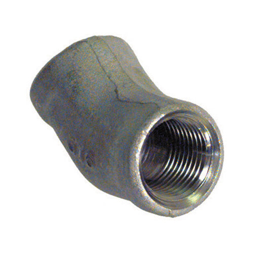 1-1/2" Schedule 40 Npt 316 Stainless Steel 45 Degree Elbow