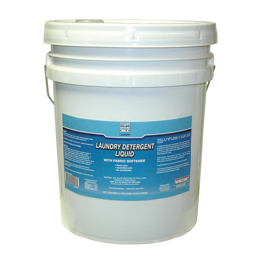 LAUNDRY DTER W/FAB SOFT 5 GAL