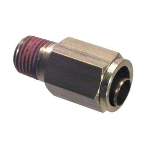 5/32 Tube X 1/16 2 Inch Brass Male Push On D.O.T. Air Brake Connector